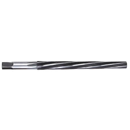 #12 High Speed Steel Taper Pin Reamer Left-Hand Spiral Flute
